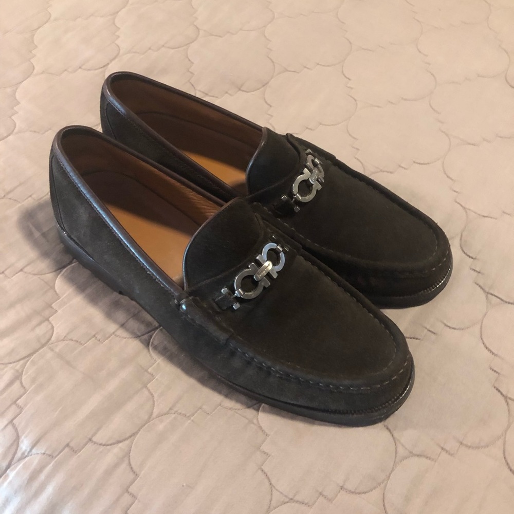 Men’s Suede Salvatore Ferragamo Suede loafers